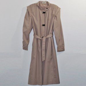 Concept tan trench coat